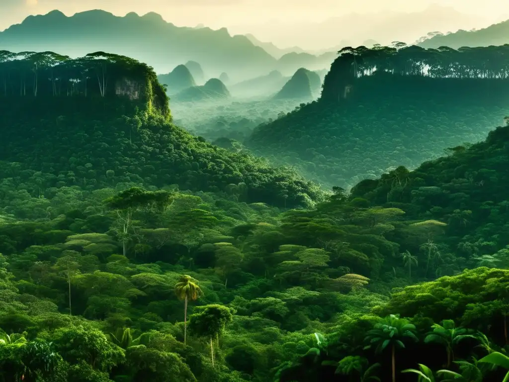 Exploradores en la selva en busca de El Dorado