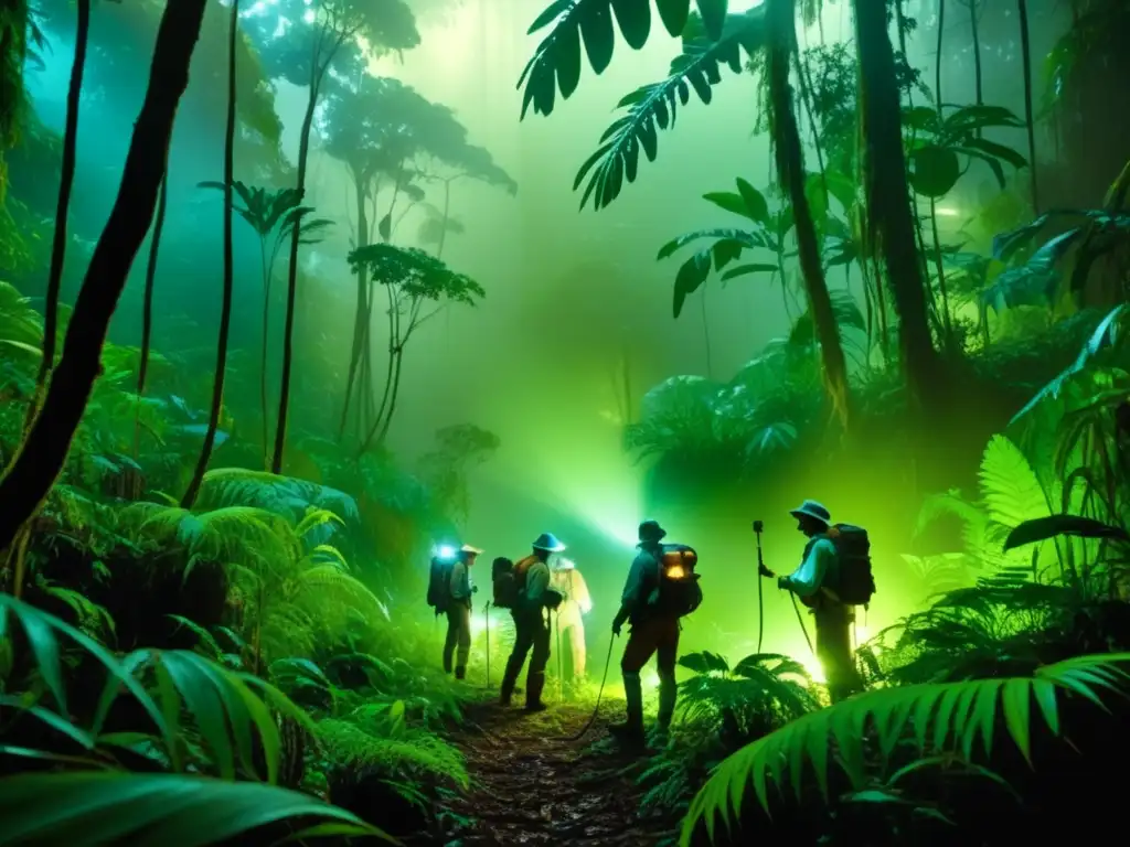 Expedición botánica: Enigma de las plantas luminiscentes en la selva