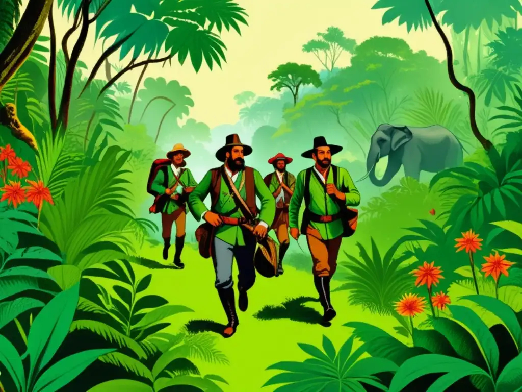 Exploradores en expedición, Hernando De Soto, selva intrépida y desafiante