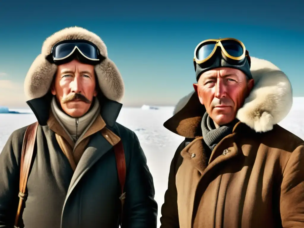 Rivalidad épica entre Amundsen y Scott en la conquista del Polo Sur - El Hombre que Venció al Frío: Roald Amundsen y la Conquista del Polo Sur