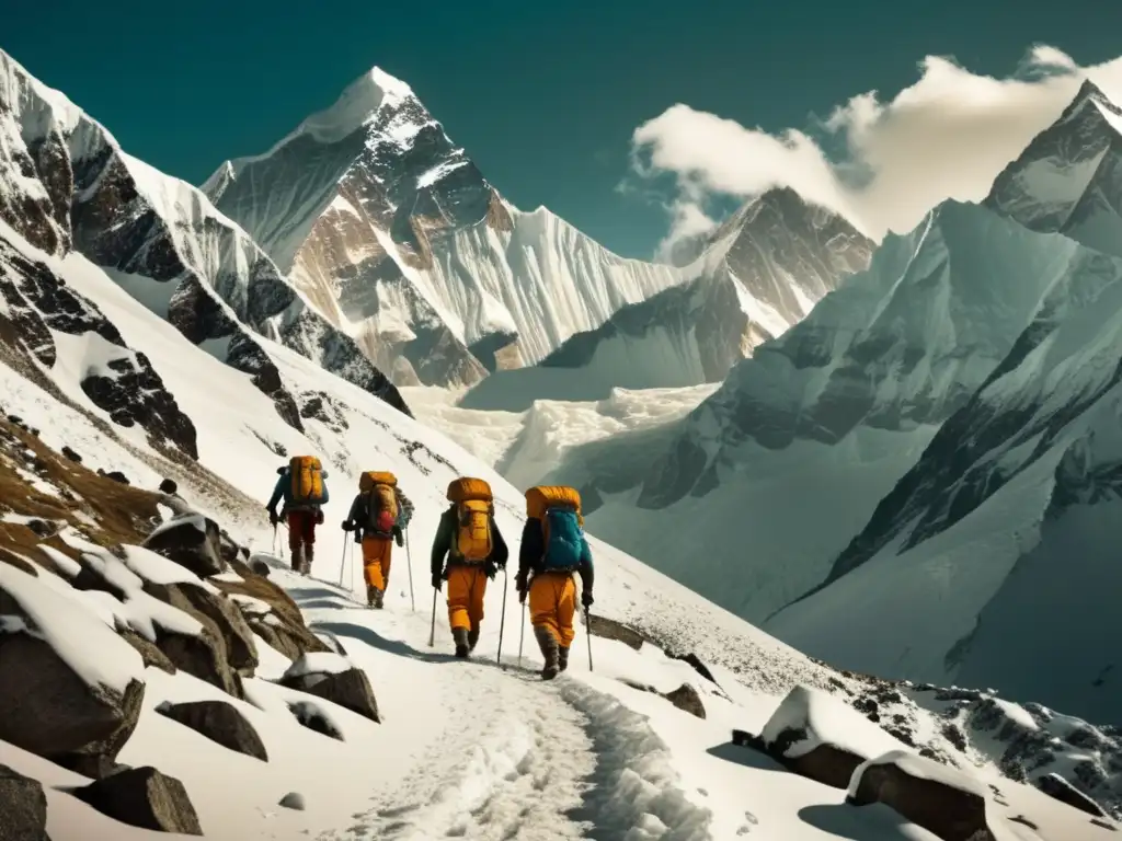 Aventura de supervivencia: exploradores en el Himalaya