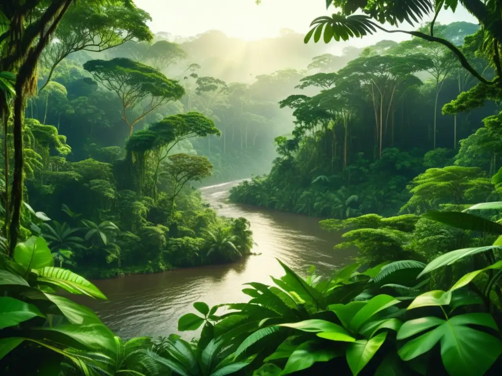 Expediciones al Amazonas en una imagen 8k detallada capturando la belleza y aventura de la selva