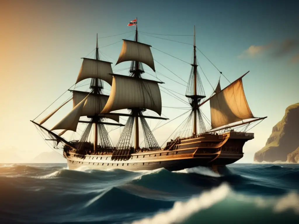 El HMS Beagle, una joya histórica navegando en el océano Barco HMS Beagle: Diseño, aventura y descubrimiento a bordo del legendario navío