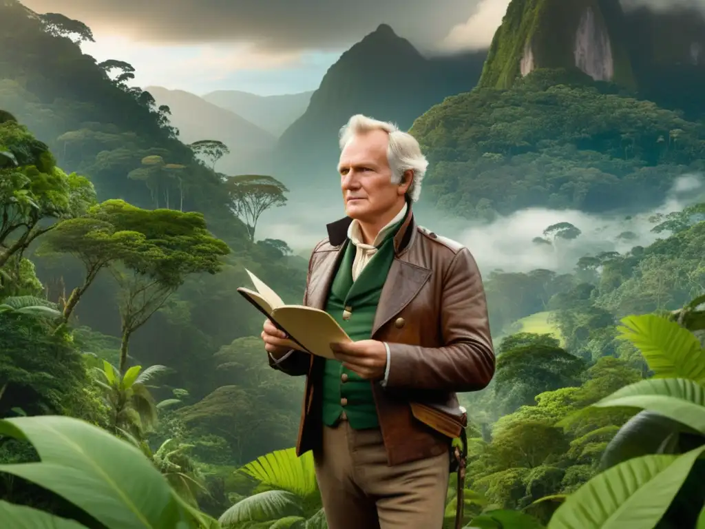 Imagen 8k de Alexander von Humboldt en la selva amazónica -