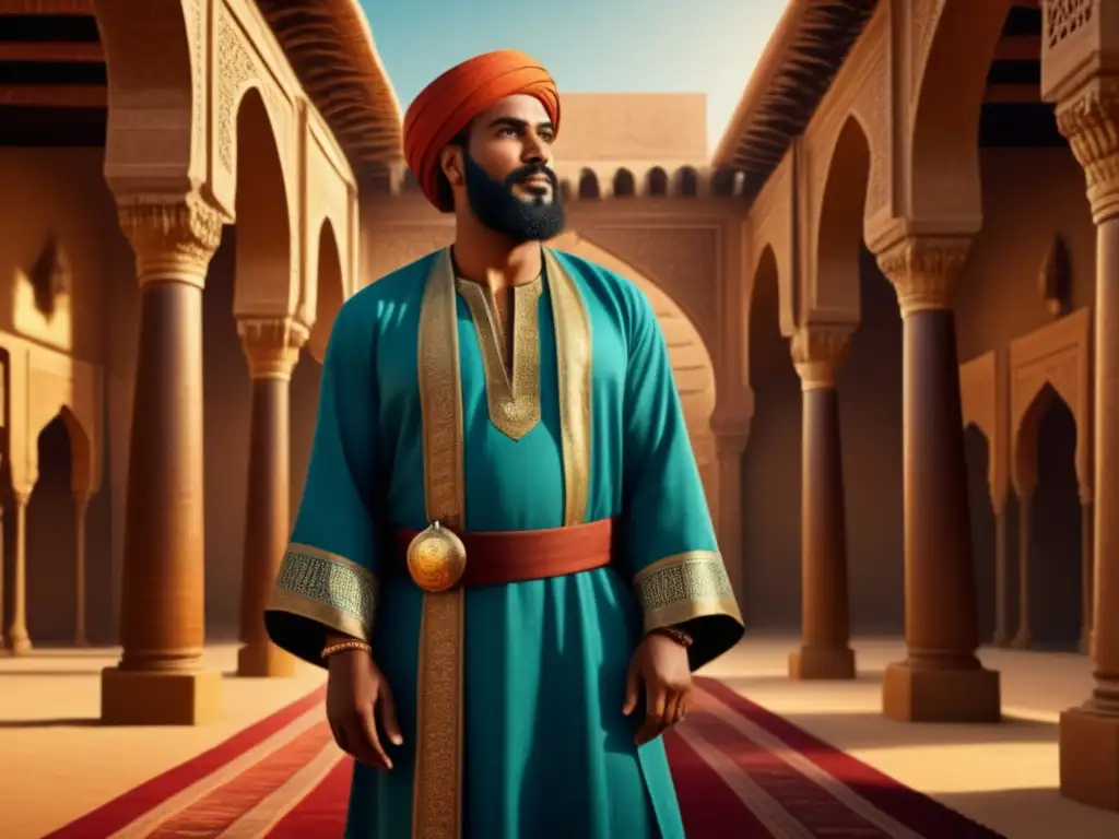 Ibn Battuta: Los secretos de sus viajes por África en una imagen 8k vintage