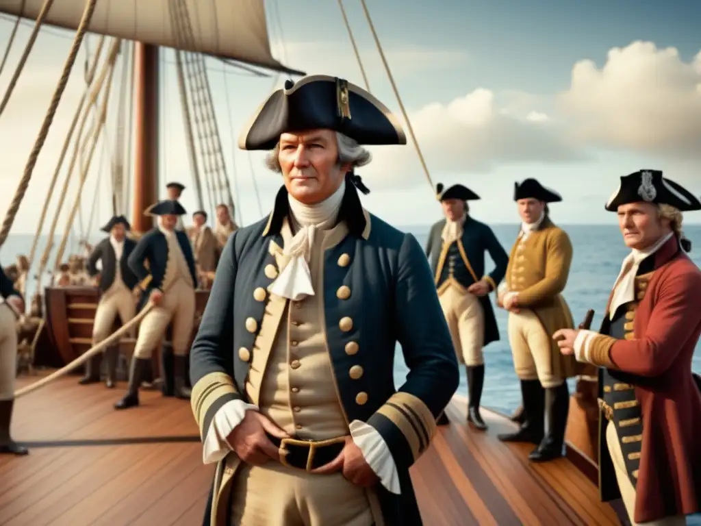 Capitán James Cook y su inigualable exploración del Pacífico a bordo del HMS Endeavour