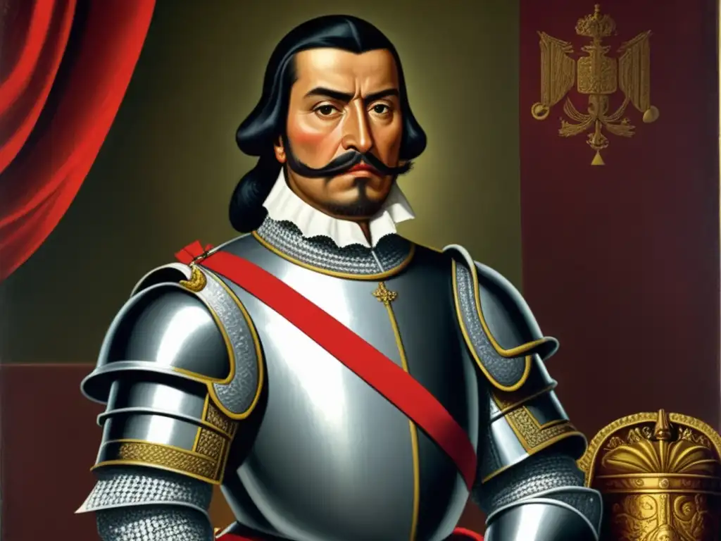 Retrato detallado de Hernán Cortés: ¿Héroe o villano de la Conquista de México?