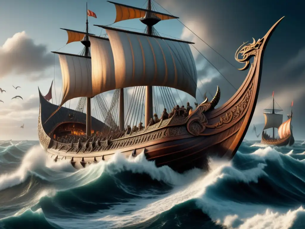 Los Barcos Vikingos: Diseño, Construcción y Navegación