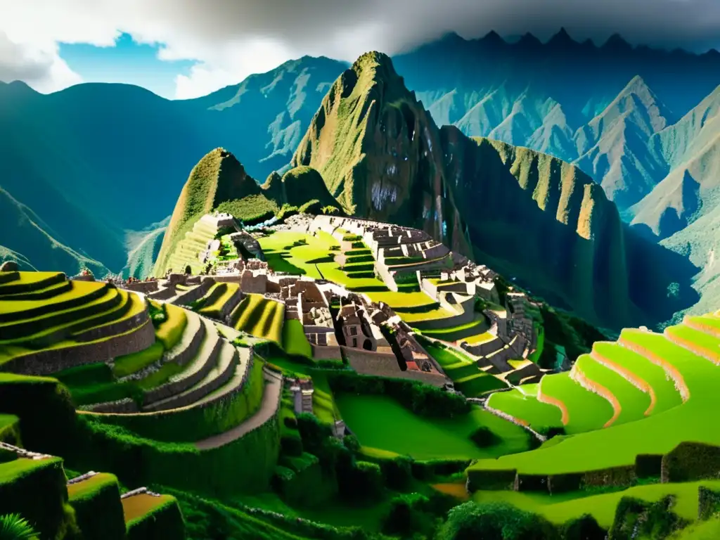 Paisaje majestuoso del imperio Inca: Pizarro y exploración