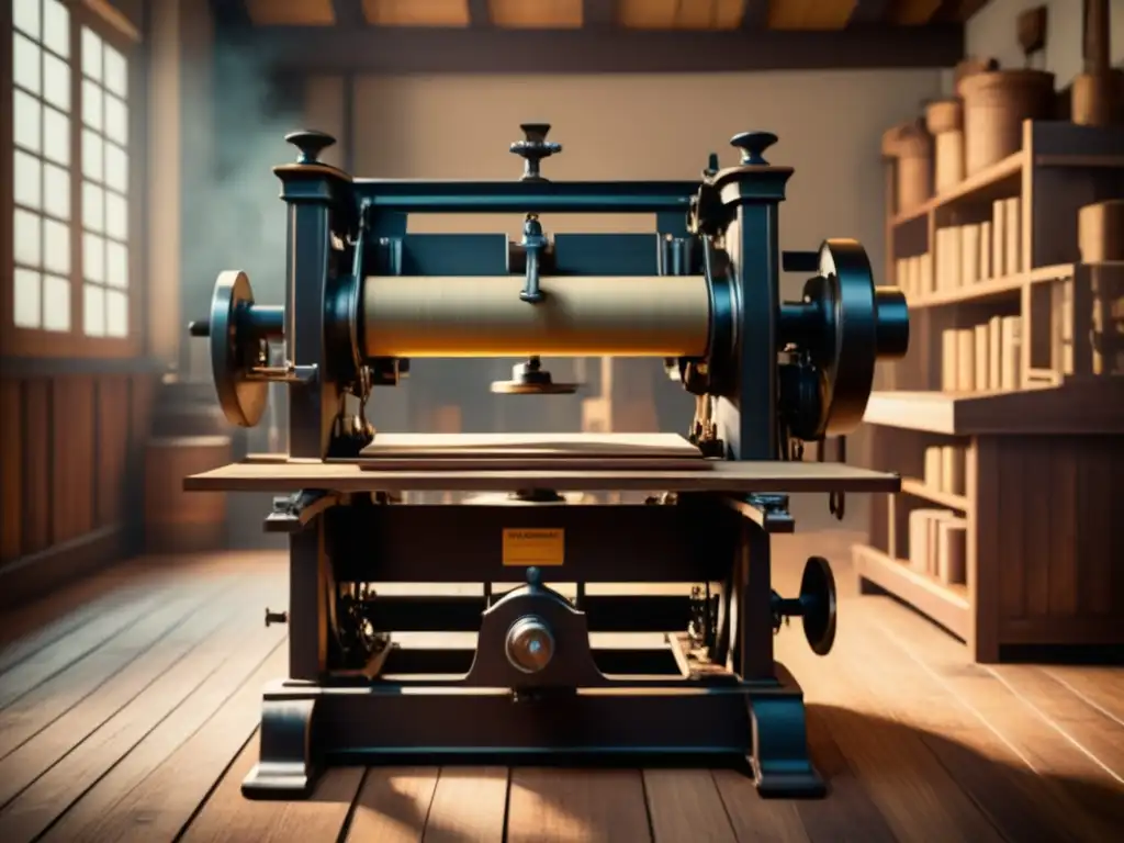 Imprenta histórica: influencia en expediciones