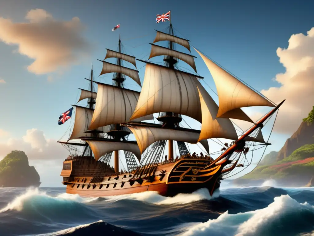 HMS Endeavour: Navegación por el Pacífico, desafíos y descubrimientos