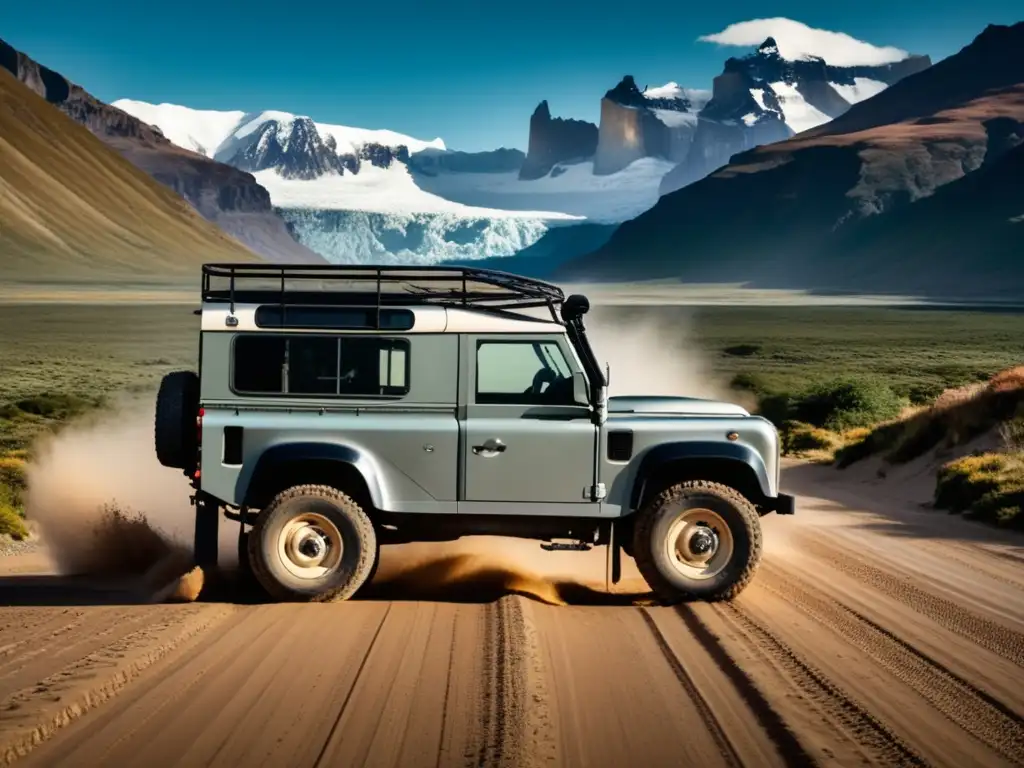 Land Rover Defender en Patagonia Land Rover Defender en expediciones desafiantes: vehículo todoterreno en Patagonia