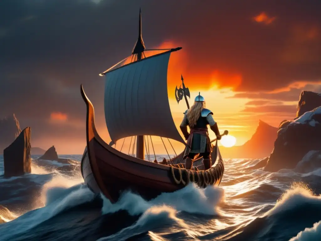 Leif Erikson: Vikingo valiente, descubridor del nuevo mundo-