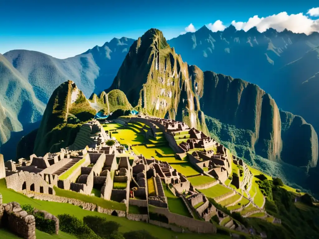 Ruinas majestuosas de Machu Picchu: Historia Inca en Perú