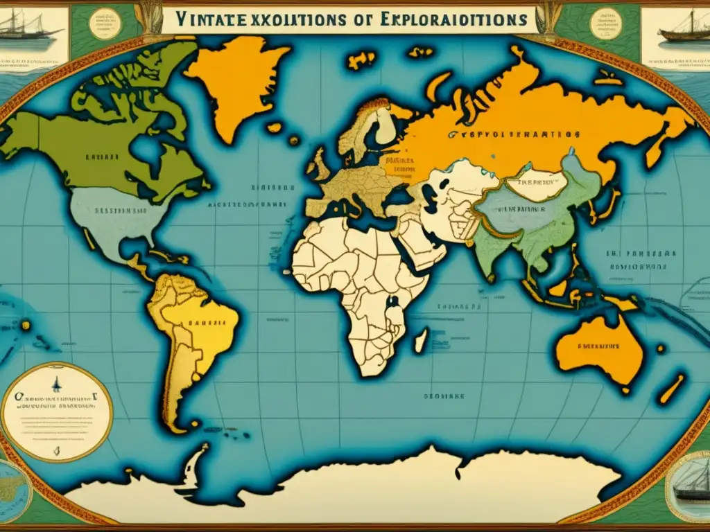 Mapa de exploraciones: El Papel Oculto de las Expediciones en la Formación de la Economía Moderna