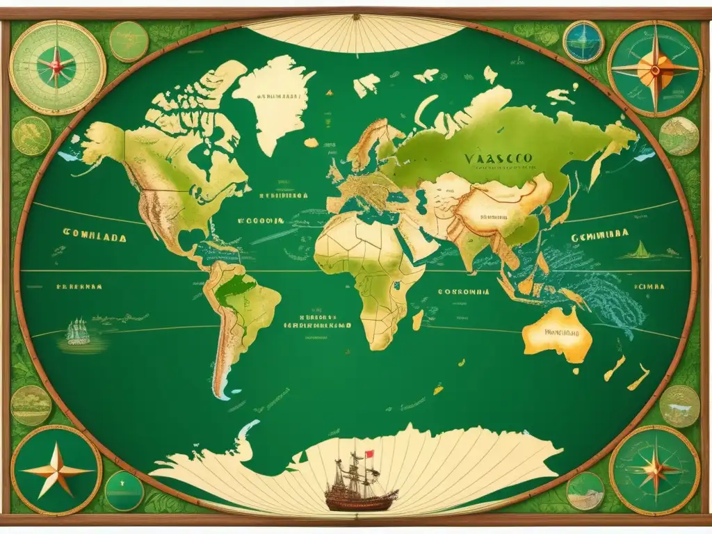 Descubrimientos Geográficos: Remodelando Economía Mundial