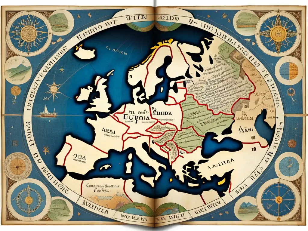 Mapa antiguo de Ptolomeo: Historia de la cartografía