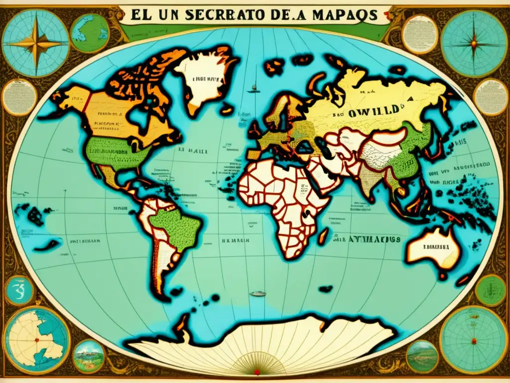 Mapa antiguo: Un viaje por la cartografía-