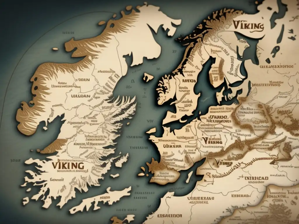 Mapa vikingo de la Edad Media: Descubriendo lo Desconocido