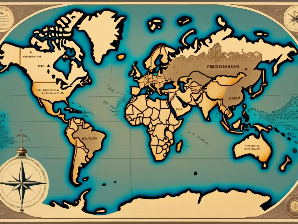 Mapa detallado de expediciones marinas: Rutas, hitos y navegantes legendarios