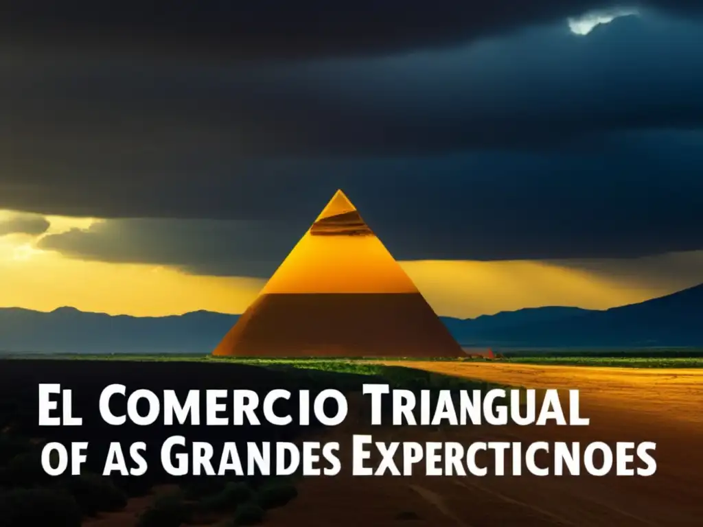 Mapa histórico: El Comercio Triangular y sus rutas de intercambio