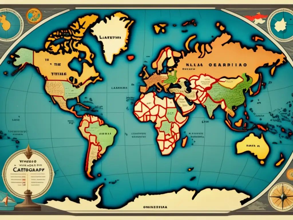 Mapa antiguo del mundo: John Cabot y la exploración del desconocido