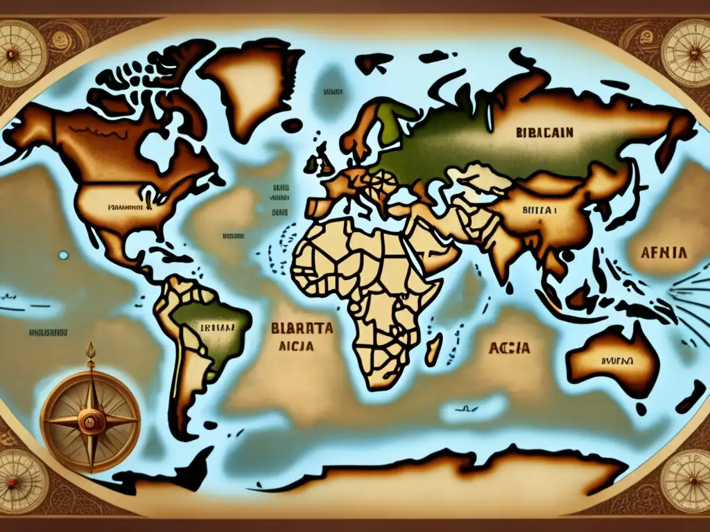 Mapa histórico de los viajes de Ibn Battuta, revelando rutas y paisajes, ¡descubre cómo transformó nuestra comprensión de África, Asia y Europa!