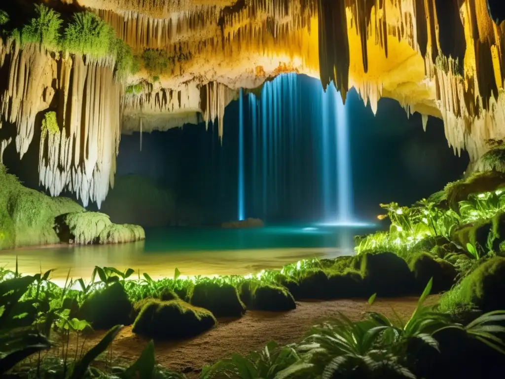 Cueva Waitomo: belleza cautivadora con formaciones de piedra caliza, estalactitas y estalagmitas, gusanos luminosos, ambiente vintage