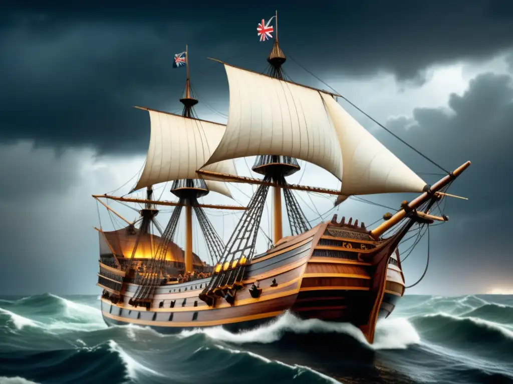 Travesía del Mayflower: histórico viaje de los peregrinos hacia el Nuevo Mundo, enfrentando tormentas y desafíos