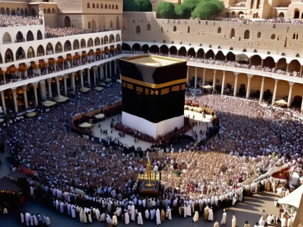 Mercado vibrante en ciudad sagrada: Rituales del Hajj, lugares históricos - El Mapa de la Devoción