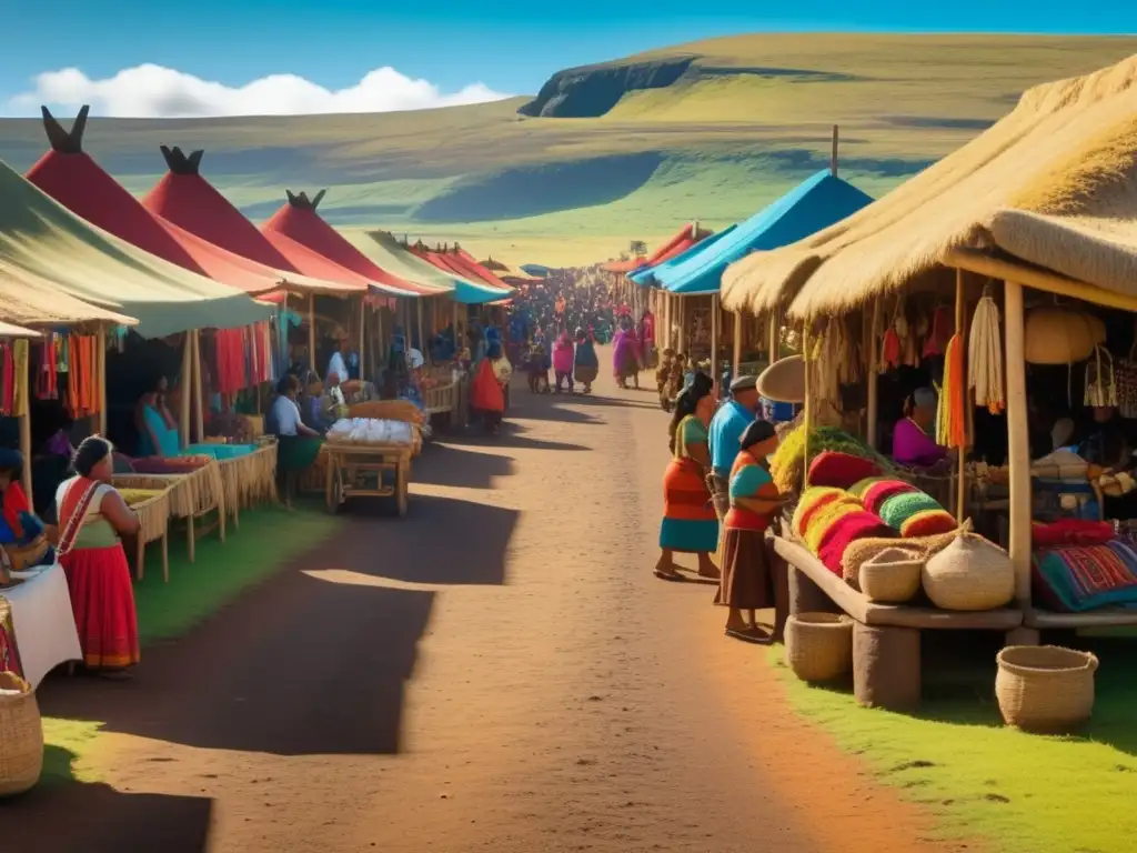 Mercado callejero en la Isla de Pascua: tradiciones ancestrales y cultura Rapa Nui