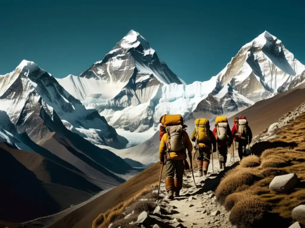 Mountaineers en el Himalaya: Desafío a la Muerte en la Expedición de Mallory al Everest