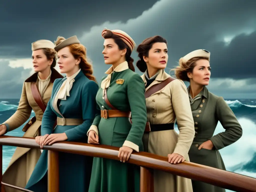 Mujeres exploradoras liderando expediciones en un mundo masculino