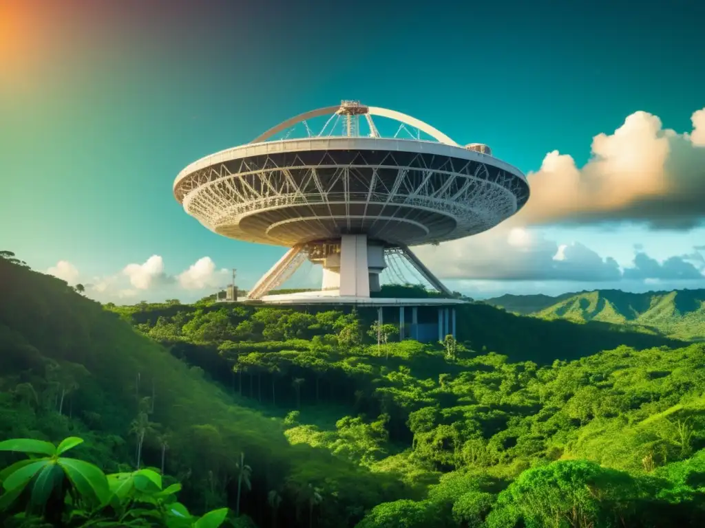 Radiotelescopio Arecibo: Un gigante en búsqueda de señales extraterrestres