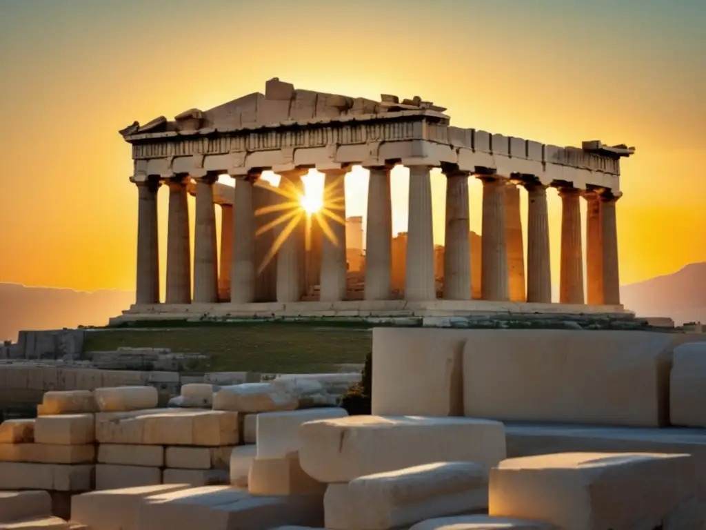 Descubrimientos de la antigua Grecia en el majestuoso Parthenon de Atenas