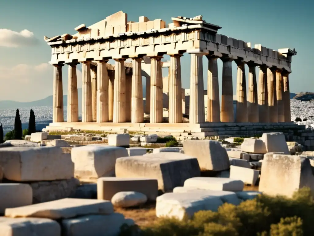 Ruinas majestuosas del Partenón en Atenas: legado griego que revolucionó el mundo antiguo