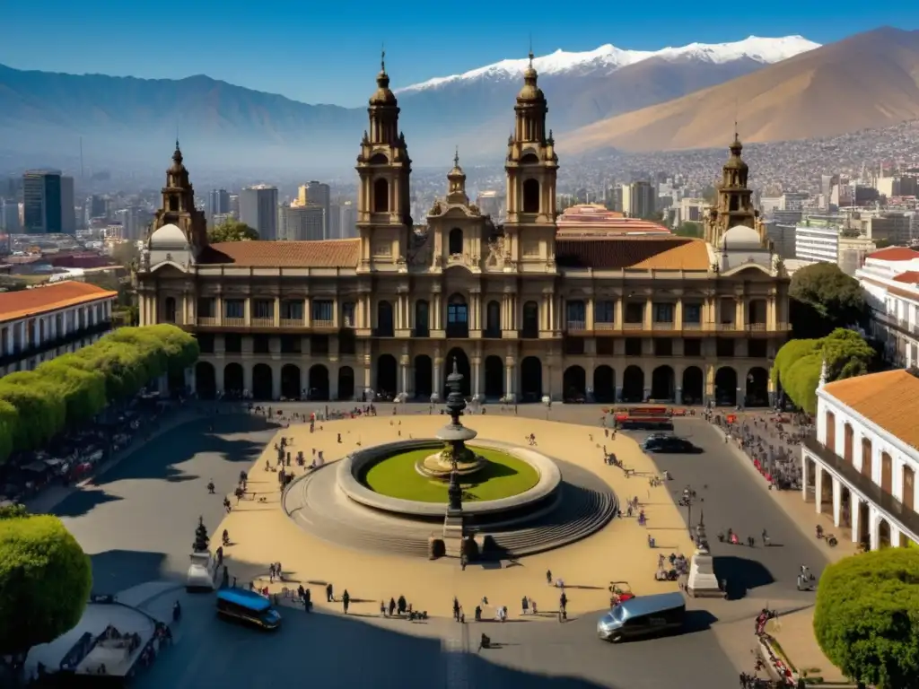 Plaza de Armas en Santiago, Chile: legado de Diego de Almagro y su influencia en la arquitectura colonial y cultura chilena