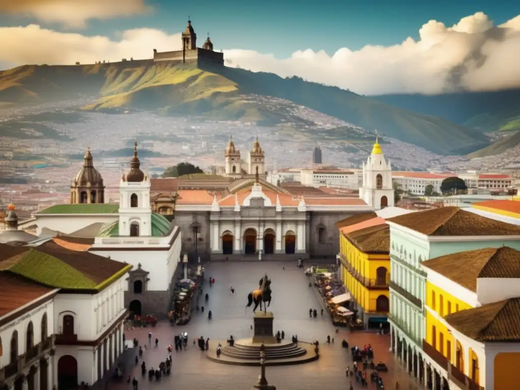 La audacia de Belalcázar: Quito, Ecuador en estilo vintage