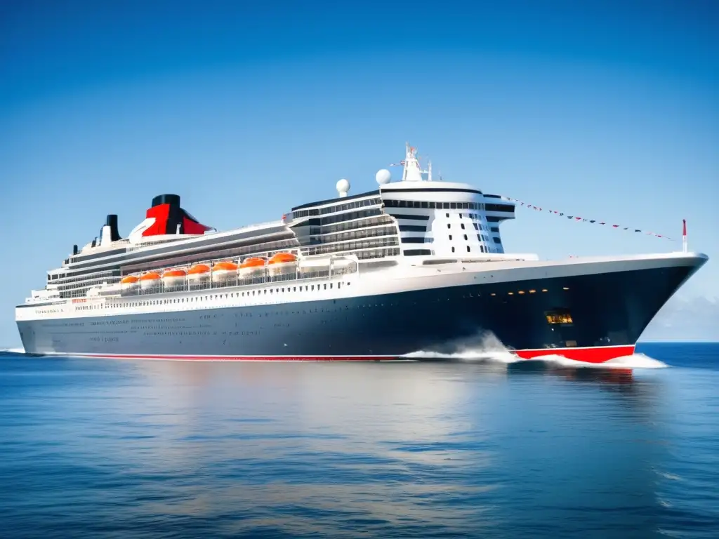 El Queen Mary 2: Majestuosidad y lujo a bordo del icónico barco de crucero