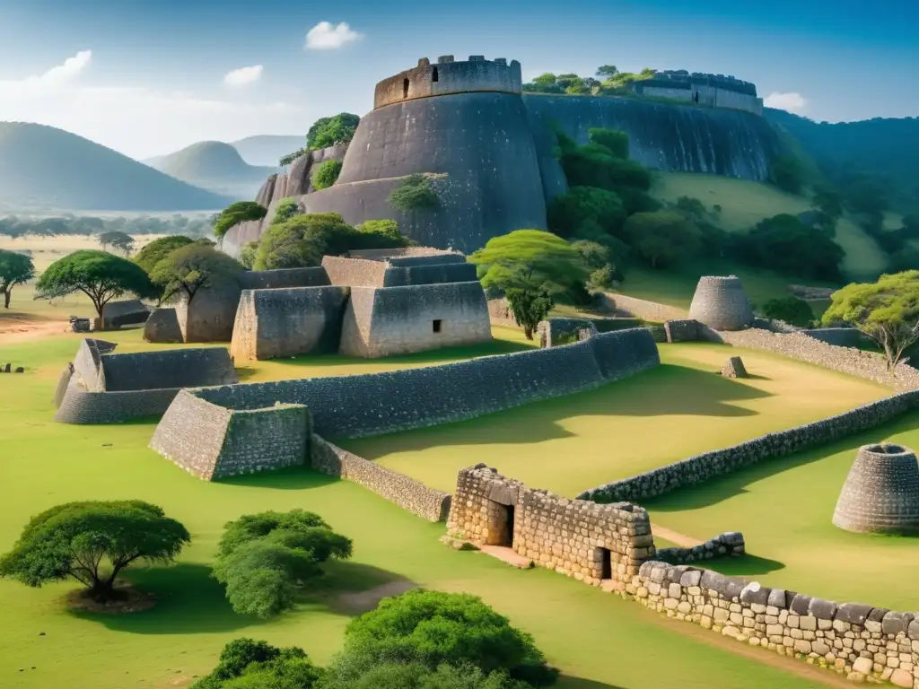 Descubrimientos de la Arqueología Africana: Ruinas majestuosas de Great Zimbabwe, Patrimonio de la Humanidad, con misterio y belleza