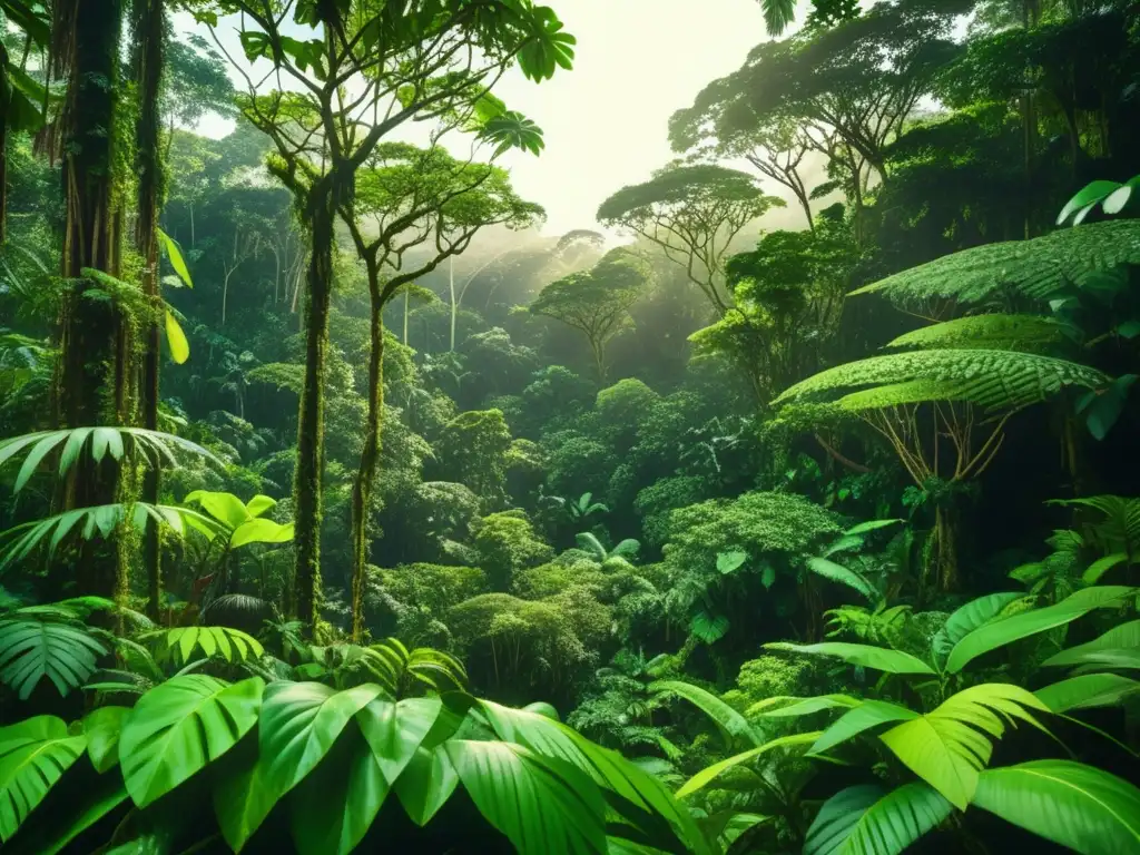 Misteriosa belleza de la selva amazónica con ruinas de la antigua ciudad perdida de Z