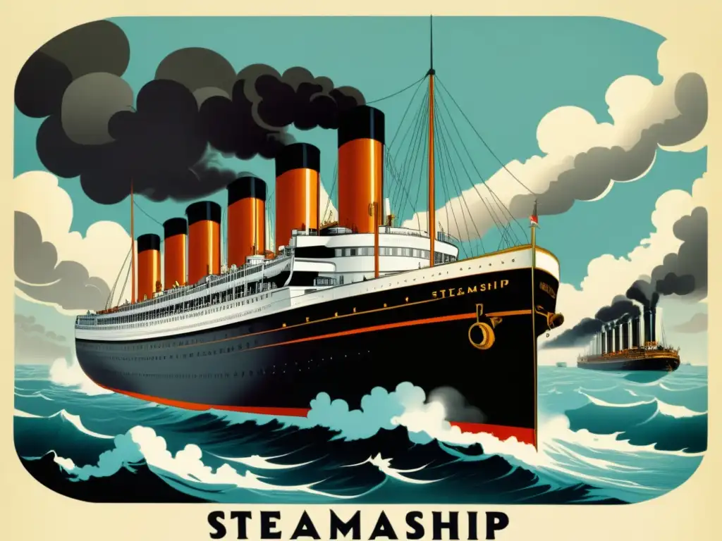 Viaje en transatlántico: la grandiosidad de los viajes marítimos en un steamship vintage