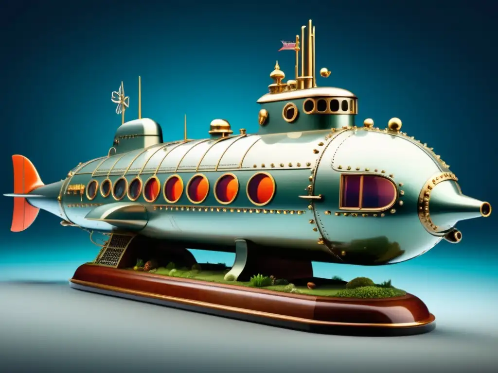 Nautilus: Submarino vintage que inspiró a Jules Verne