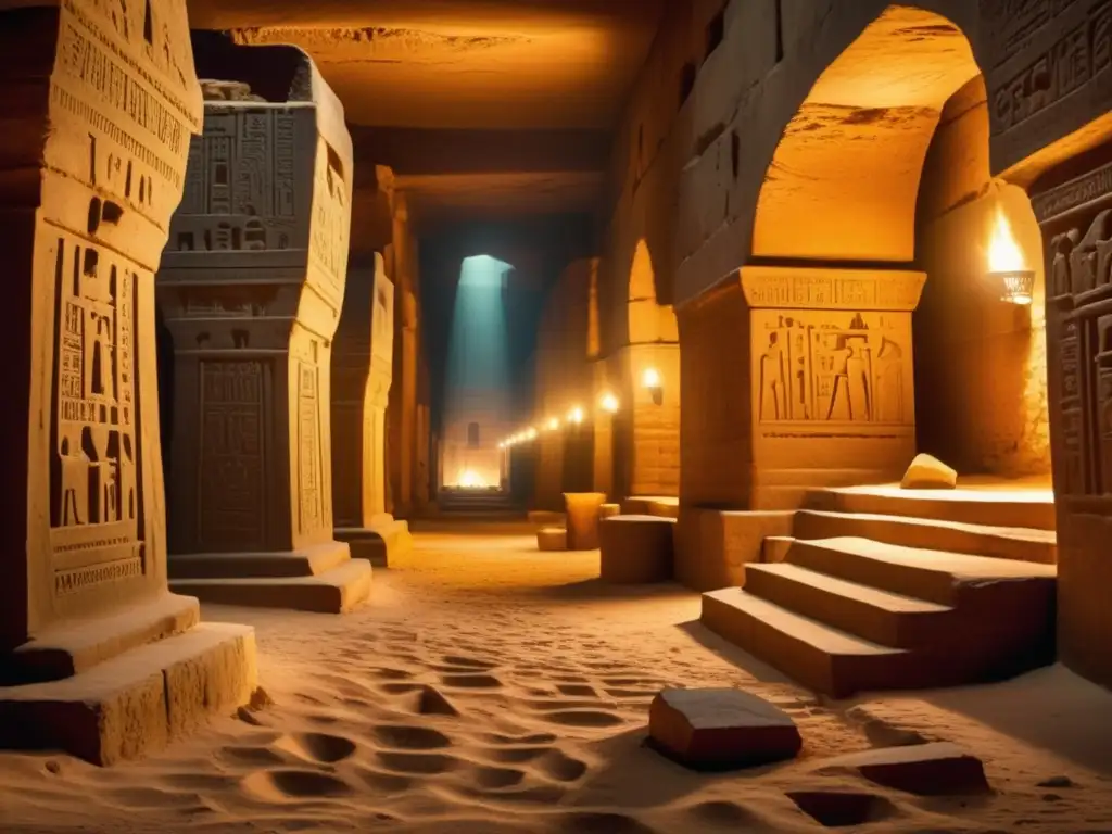 Interior de ciudades subterráneas de Egipto, con historia y misterio