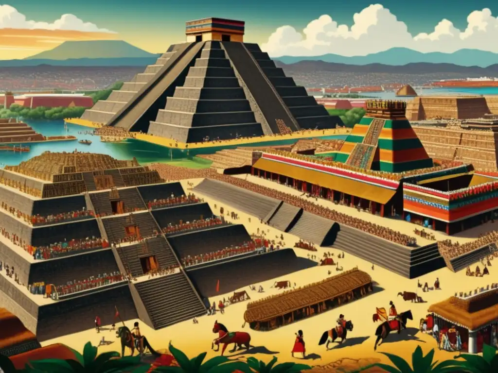 La conquista de México: Hernán Cortés y la caída del Imperio Azteca en Tenochtitlán