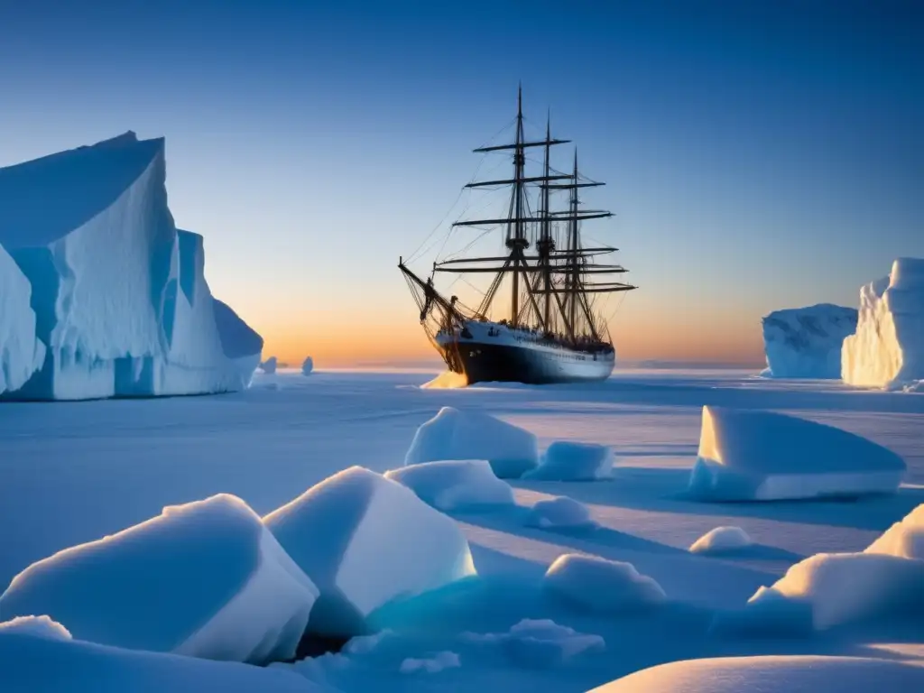 La increíble travesía de Fridtjof Nansen hacia lo desconocido en un paisaje helado y majestuoso